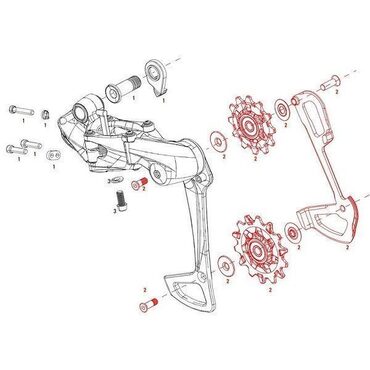 Sram binnenkap met X-Sync...