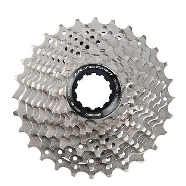 cassette route Shimano...