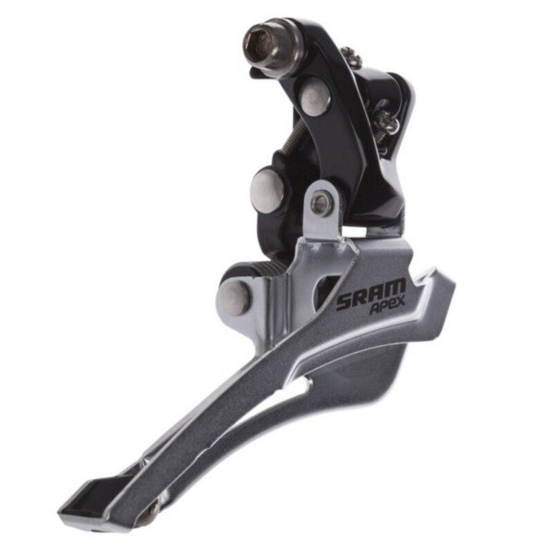 Dérailleur Avant Shimano Tourney FD-A073 - 7/8 Vitesses, Double Traction, Fixation Polyvalente Noir