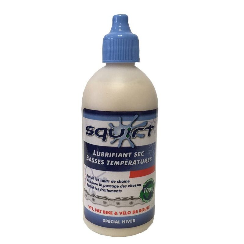 Lubrifiant pour Chaîne Vélo Sec Longue Durée Squirt Lube