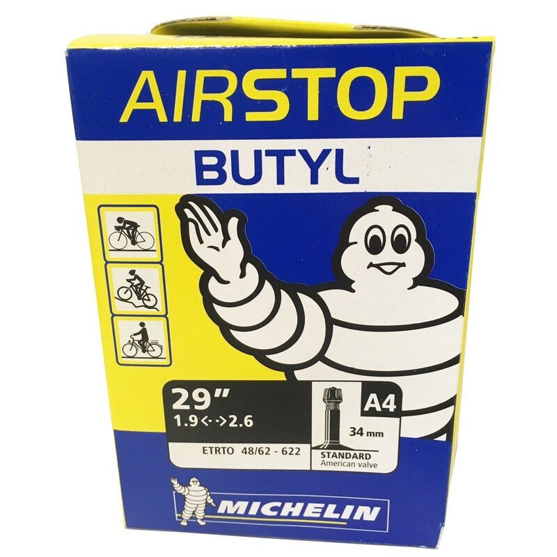 Chambre à air VTT 29 pouces Michelin Airstop Butyl 29x1.90-2.60