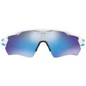 Oakley Radar EV Path Polished White / Prizm Sapphire fietsbril