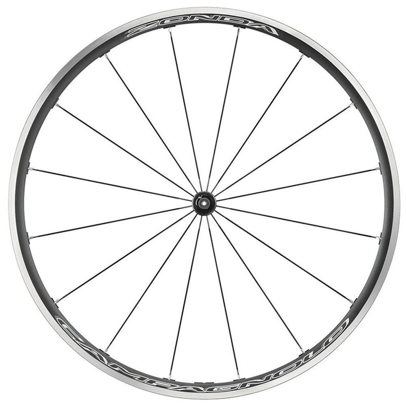 Roue avant vélo route Campagnolo Zonda C17 à pneu