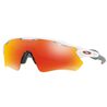 Lunettes vélo Oakley Radar EV Path Team Colors Prizm Ruby