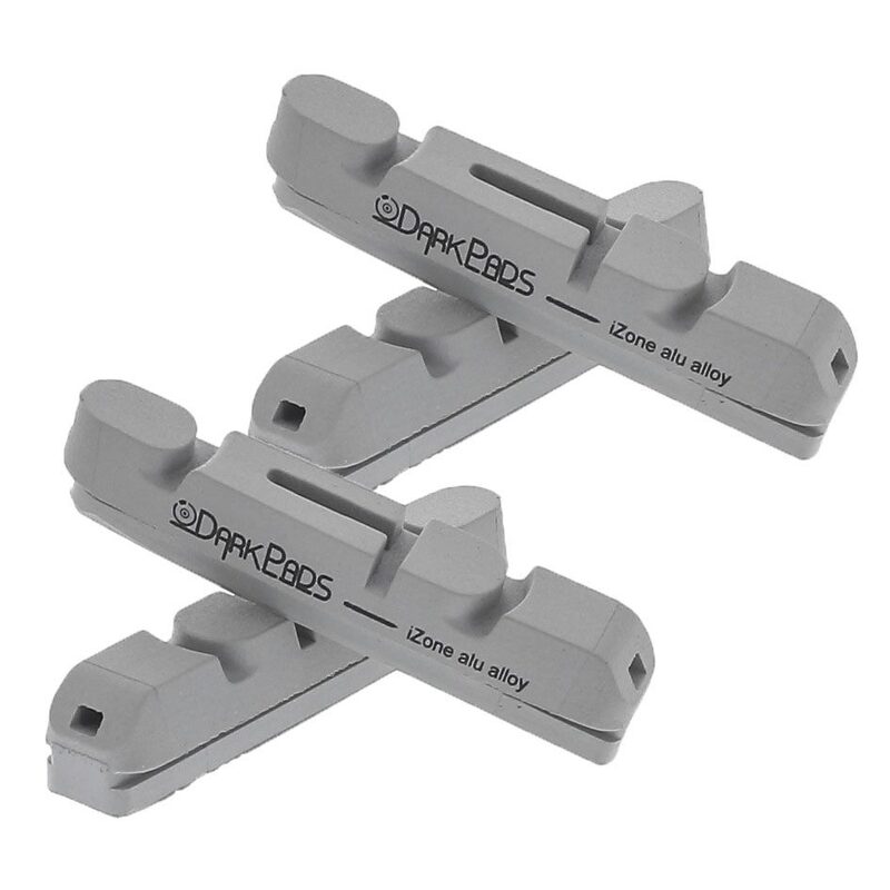 Lot de 4 patins de freins jante aluminium vélo route Darkpads