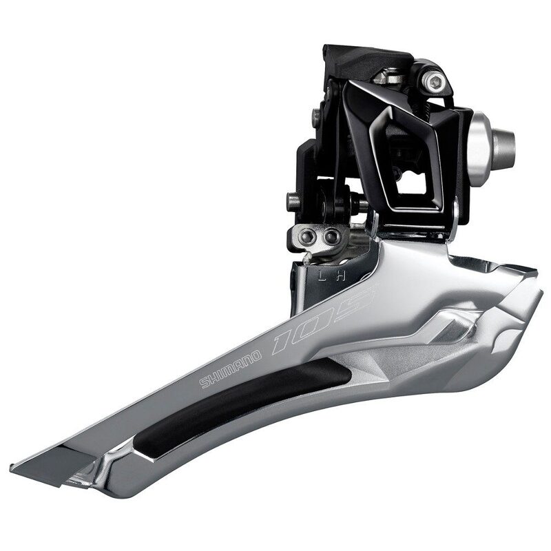 Dérailleur avant Shimano 105 R7000 à braser noir Dérailleur avant Shimano 105 R7000 à braser noir