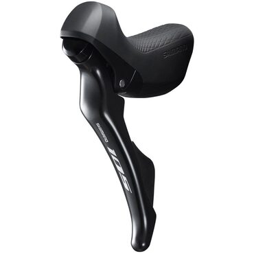 Poignée gauche vélo route Shimano 105 R7000 double plateau noir