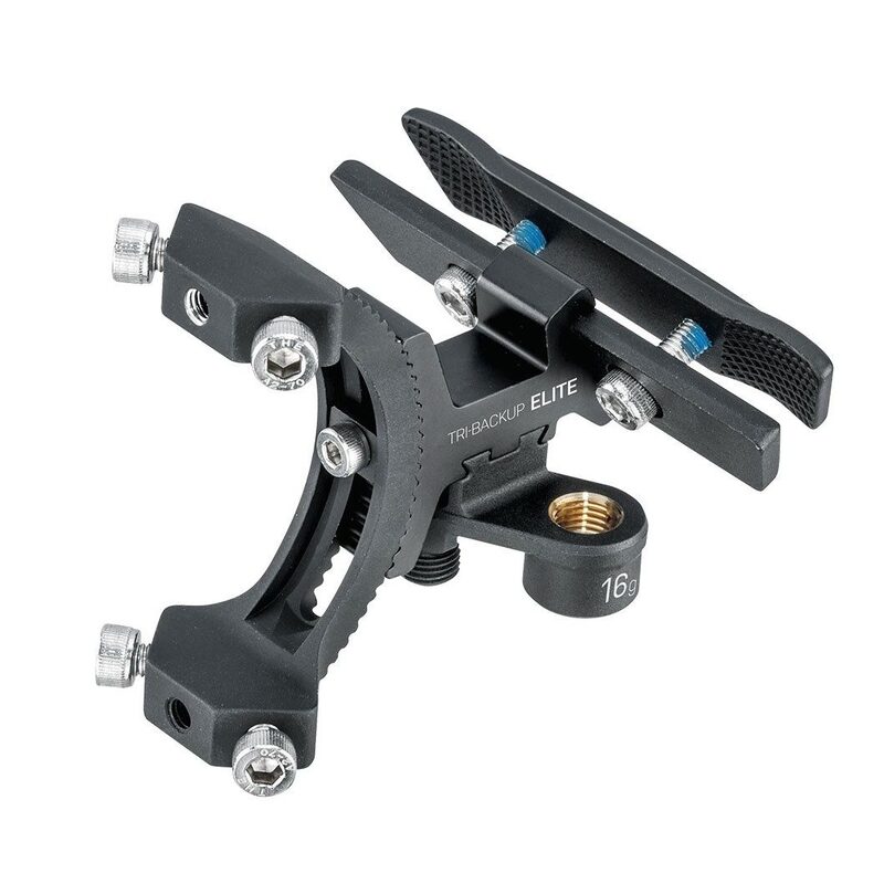 Bidonhouder voor bevestiging onder het zadel Topeak Tri-Backup Elite