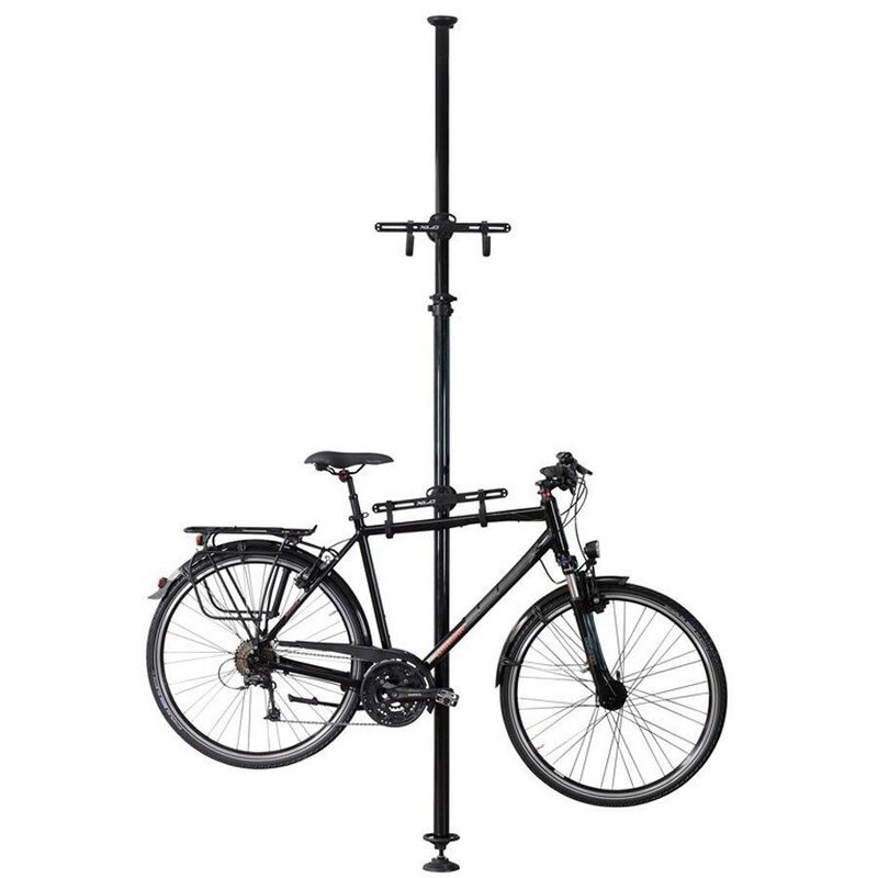 Support vélo XLC VS-F04 sol/plafond 2 vélos
