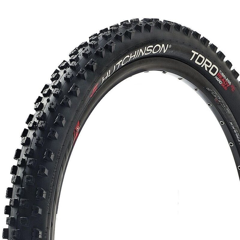 Pneu VTT 29 pouces Hutchinson Toro enduro tubeless ready RR hardskin tringles souples