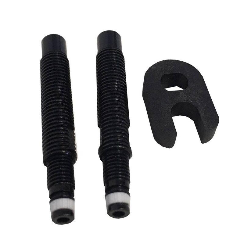 Prolongateurs de valves Schwalbe 30mm avec clé de montage Prolongateurs de valves Schwalbe 30mm avec clé de montage