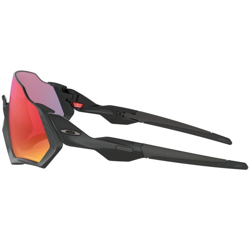 Lunettes v lo Oakley Flight Jacket Polished Black Prizm Road