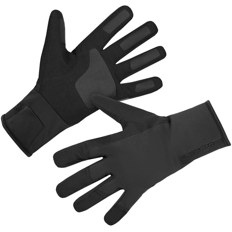 Gants vélo hiver Endura Pro SL Primaloft Imperméables Noir