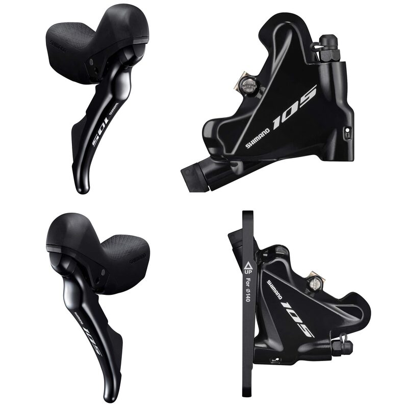 Kit Complet frein à disque hydraulique Shimano 105 🚴 → Rêve de Vélo