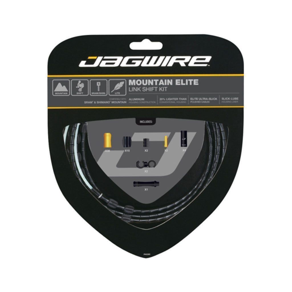 MTB derailleurkabel en buitenkabel kit Jagwire Mountain Elite Link ...