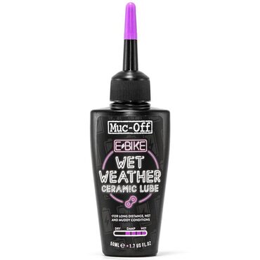 Lubrifiant chaine conditions humides Muc-Off Ebike Wet Weather Ceramic Lube 50 ml