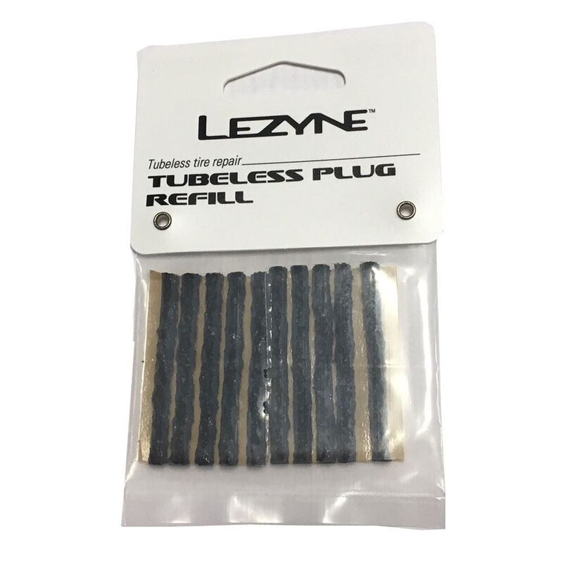 Set van 10 reparatiepluggen Lezyne Tubeless Plug Refill