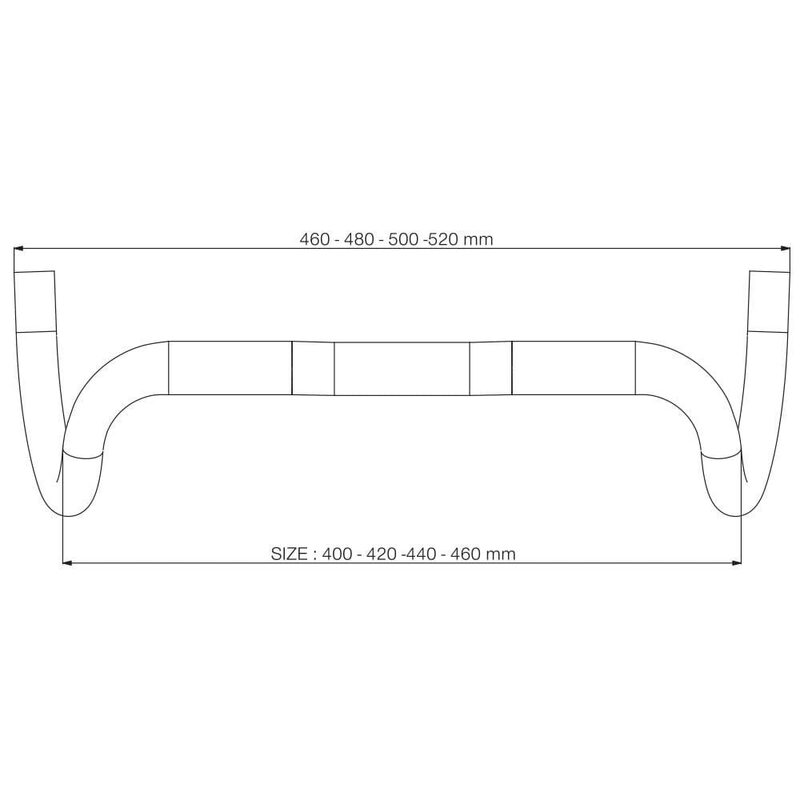 Cintre vélo route Déda Gravel 100 2019