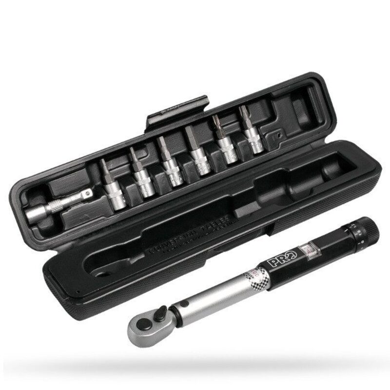 PRO BIKE TOOL 1/4 Jeu De Clé Dynamométrique - Kit D'Entretien Pour Vélos