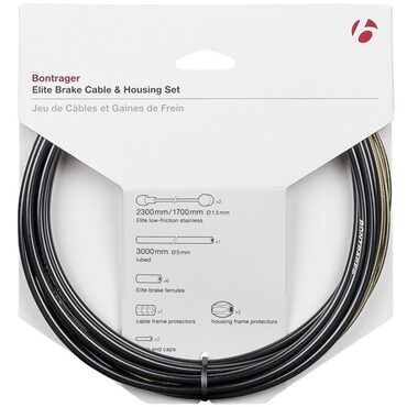 Set remkabels en remhuls voor racefietsen en mountainbikes Bontrager Elite Brake 5 mm