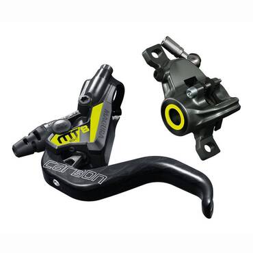 Frein à disque VTT Magura MT8 SL Carbon Noir-Jaune Fluo sans disque