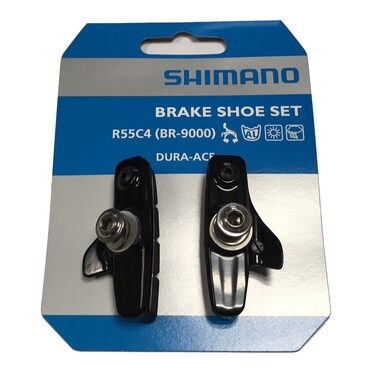 Lot de 2 porte-patins Shimano avec patins BR-9000