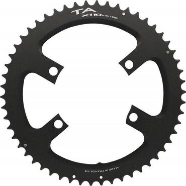 Plateau externe vélo route Spécialités TA X110 4 branches pour pédalier Shimano R9100-8000-7000