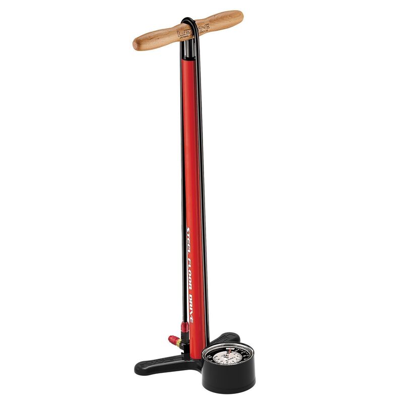 Pompe à pied vélo Lezyne Steel Floor Drive ABS1 Pro Pompe à pied vélo Lezyne Steel Floor Drive ABS1 Pro
