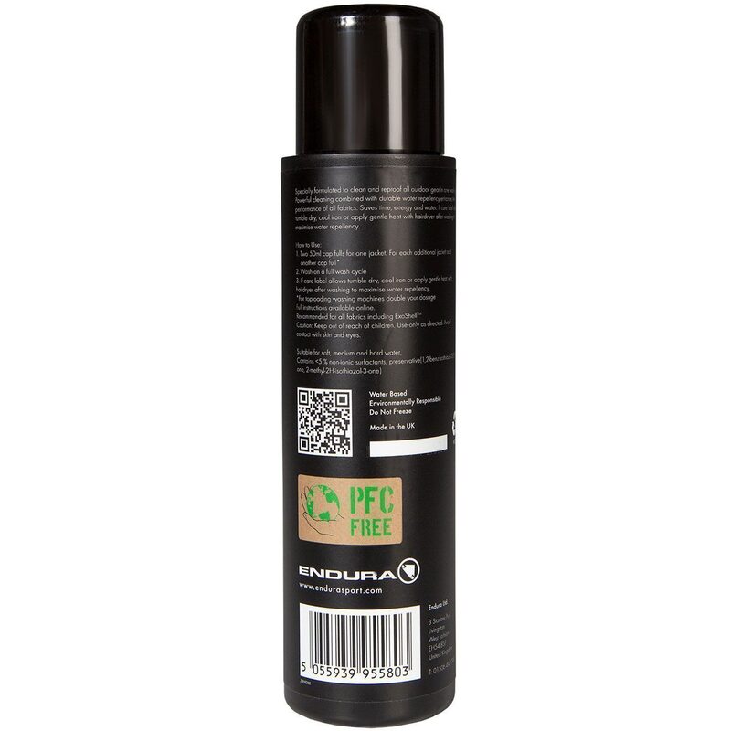 Waterdicht makend wasmiddel Endura Apparel Cleaner and Re-Proofer 300 ml