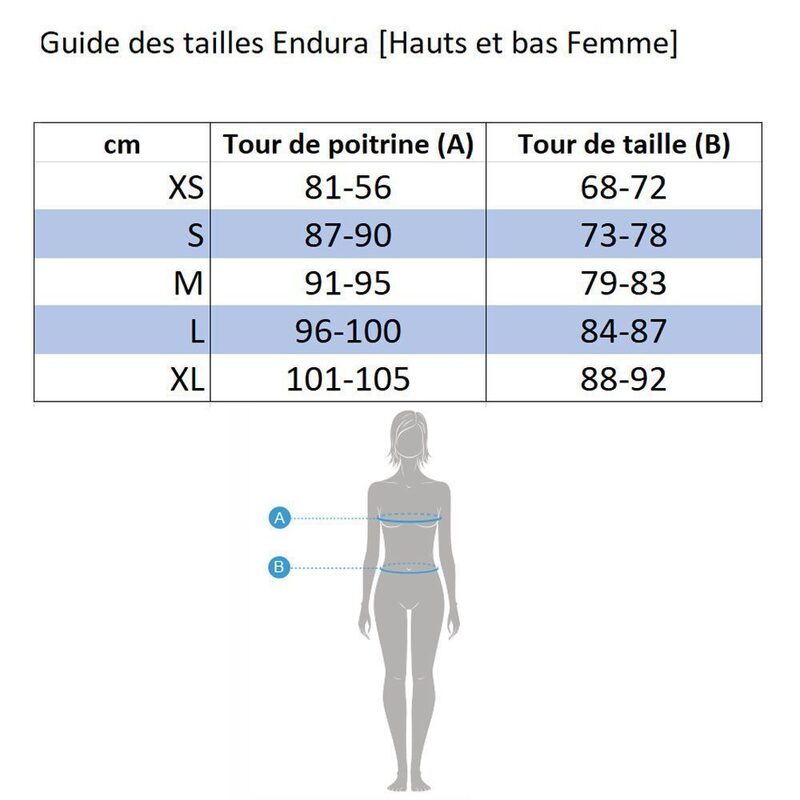 Cuissard vélo court femme Xtract sans bretelles