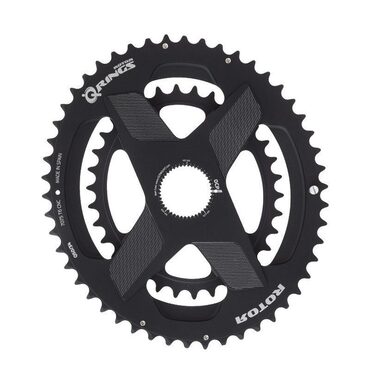 Ensemble plateaux ovalisés Rotor Spidering Qrings Direct Mount