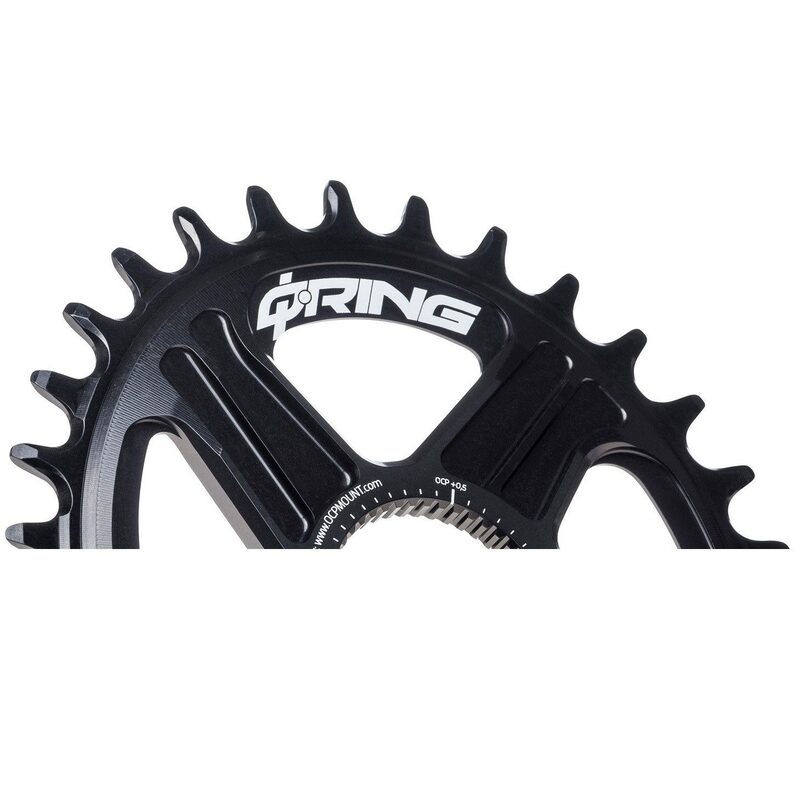 Plateau VTT Rotor direct mount Q-Rings Oval Chainring pour pédalier Hawk/Raptor/Kapic/INpower/2INpower