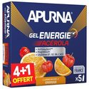 Boîte de 4 gels Energie Apurna Energie Passage difficile + 1 gratuit