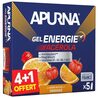 Boîte de 4 gels Energie Apurna Energie Passage difficile + 1 gratuit