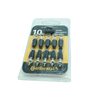Lot 10 obus de valve Presta Continental