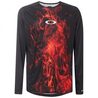 Maillot VTT manches longues Oakley MTB Tech Tee rouge 2019