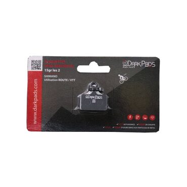 Plaquettes de frein vélo route Darkpads Drag semi-métal Shimano