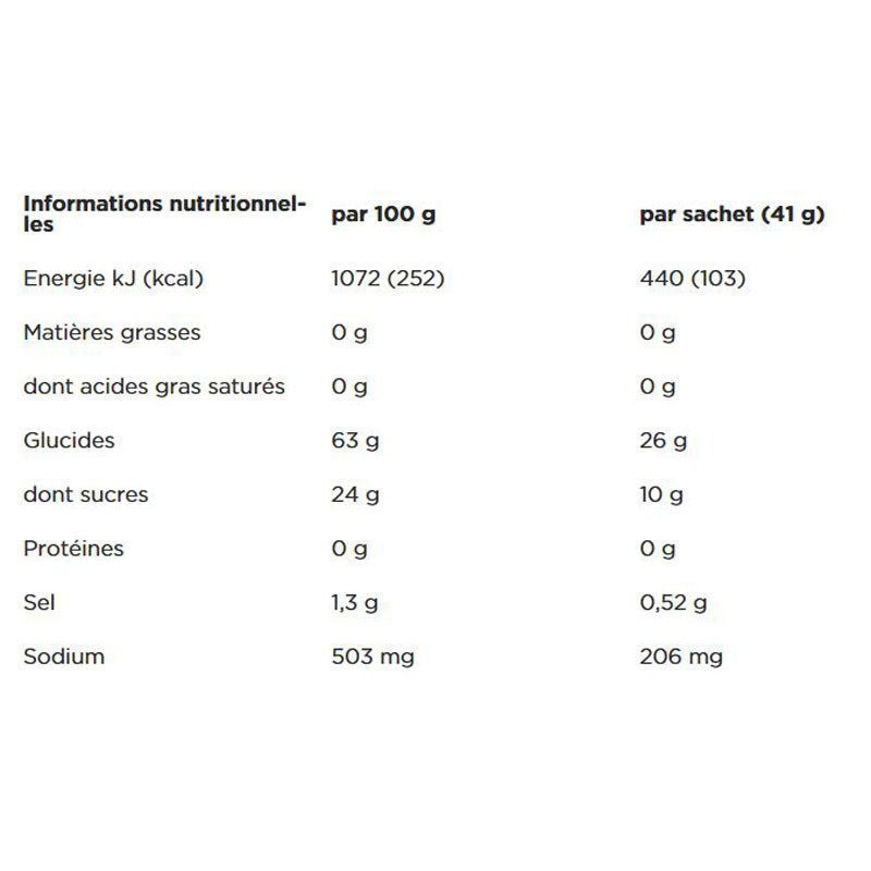 Lot de 3 gels énergétiques + 1 gratuit PowerBar PowerGel Original 4 parfums