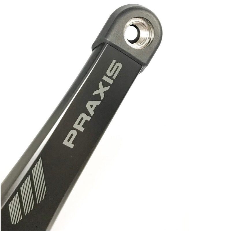 Pédalier VTT E-Bike Praxis e-Cranks Set Carbon pour moteur Bosch/Yamaha