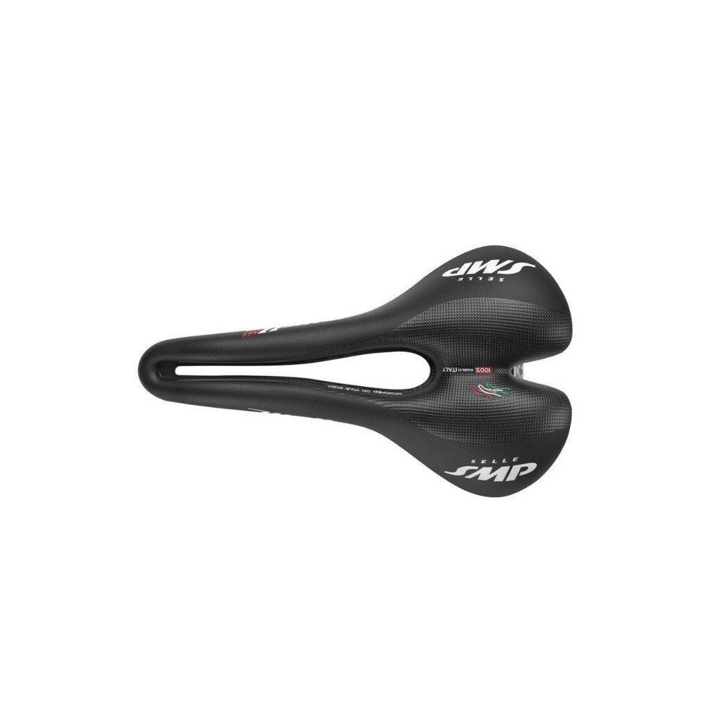 Produktbild von Komfortabler Bikesattel Selle SMP Well M1 Sattel Weiß - 279x163mm