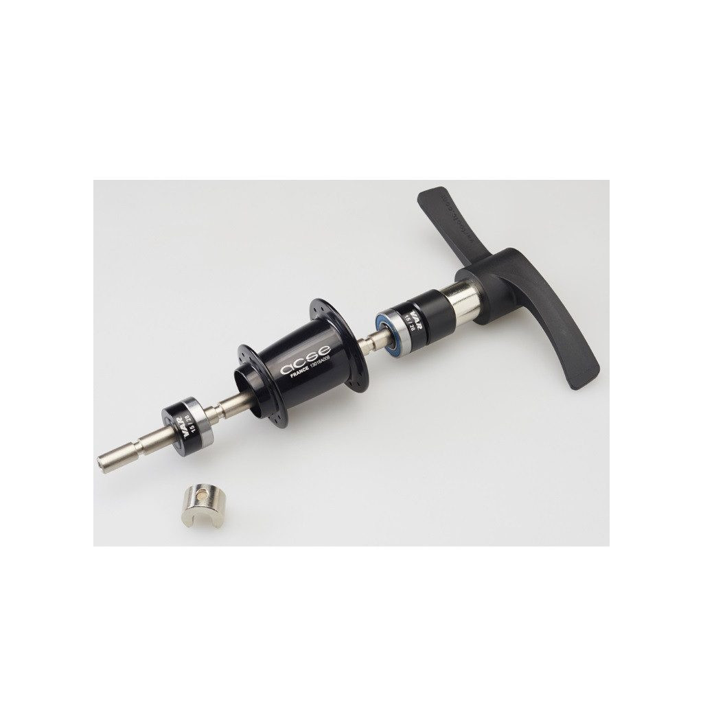 BearingProTools - Presse De Roulement Pour Vélos (poignées En T-Bar) – 15 X 24 X 7 Mm (correspond à Un Roulement 6802