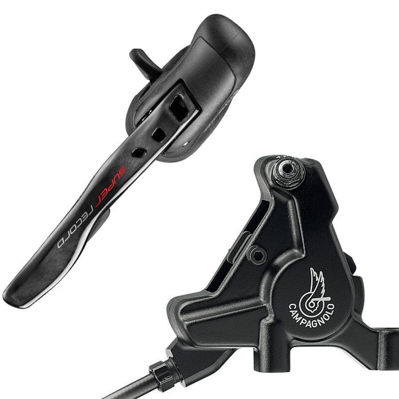 Poignée gauche Campagnolo Super Record Disque 12 vitesses avec étrier avant 160mm