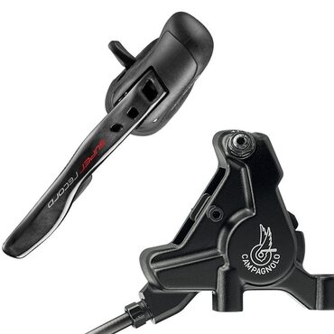 Campagnolo Super Record Disc 12 versnellingen linkerhandgreep met voorremklauw 140 mm