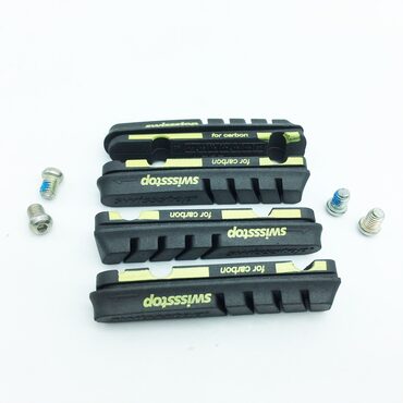 Lot de 4 patins Swissstop Flash Evo Black Prince pour jante carbone