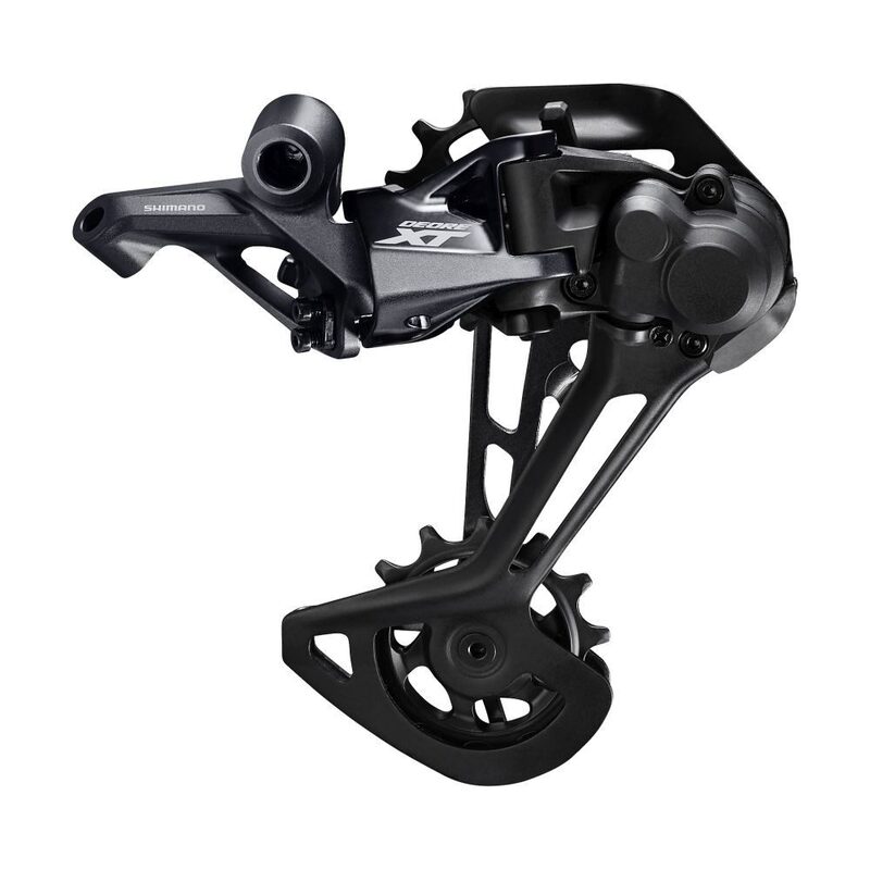 Shimano Deore XT RD-M8100-SGS 12-speed achterderailleur voor mountainbikes voor enkel kettingblad