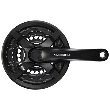 Shimano Tourney FC-TY501 mountainbike crankstel met drievoudig kettingblad