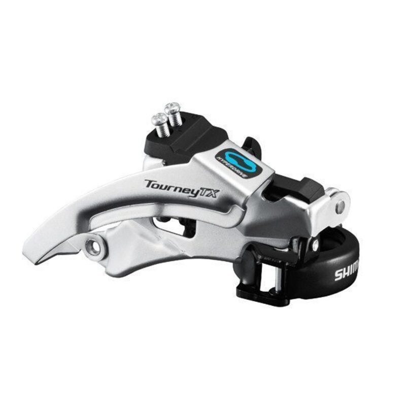 Voorderailleur mountainbike Shimano Tourney FD-TX800 3x7/8 versnellingen lage klem