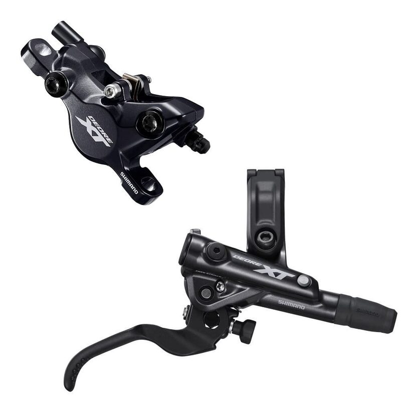 Frein à disque VTT Shimano XT M8100 2 pistons arrière sans disque