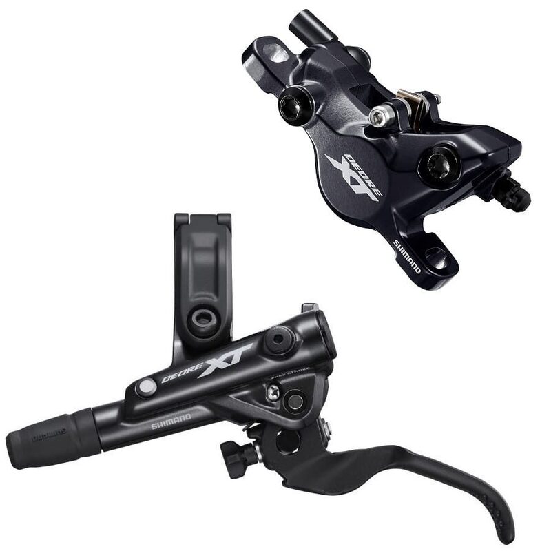Frein à disque VTT Shimano XT M8100 2 pistons avant sans disque