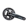 Pédalier VTT Shimano SLX FC-M7100-B2 Boost 2x12 vitesses avec plateaux